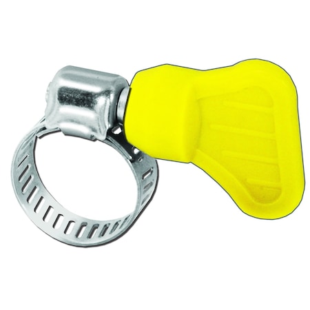 Protie Hose Clamp, Mini Key, Stainless, SAE Size 6, Range 7/16 in. - 11/16 in., 4PK 33261